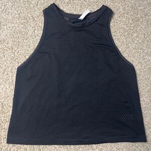 Athleta Breathable Mesh Racerback Tank – Black – Size Small